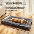 Large Plush Dog Bed – Super Soft Pet Sofa Mat