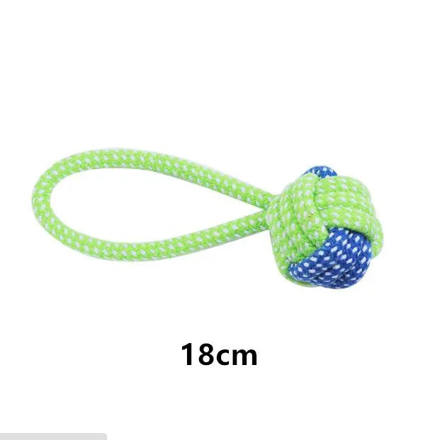 Dog Rope Toy Set – Interactive Cotton Chew Toys for Puppies & Dogs